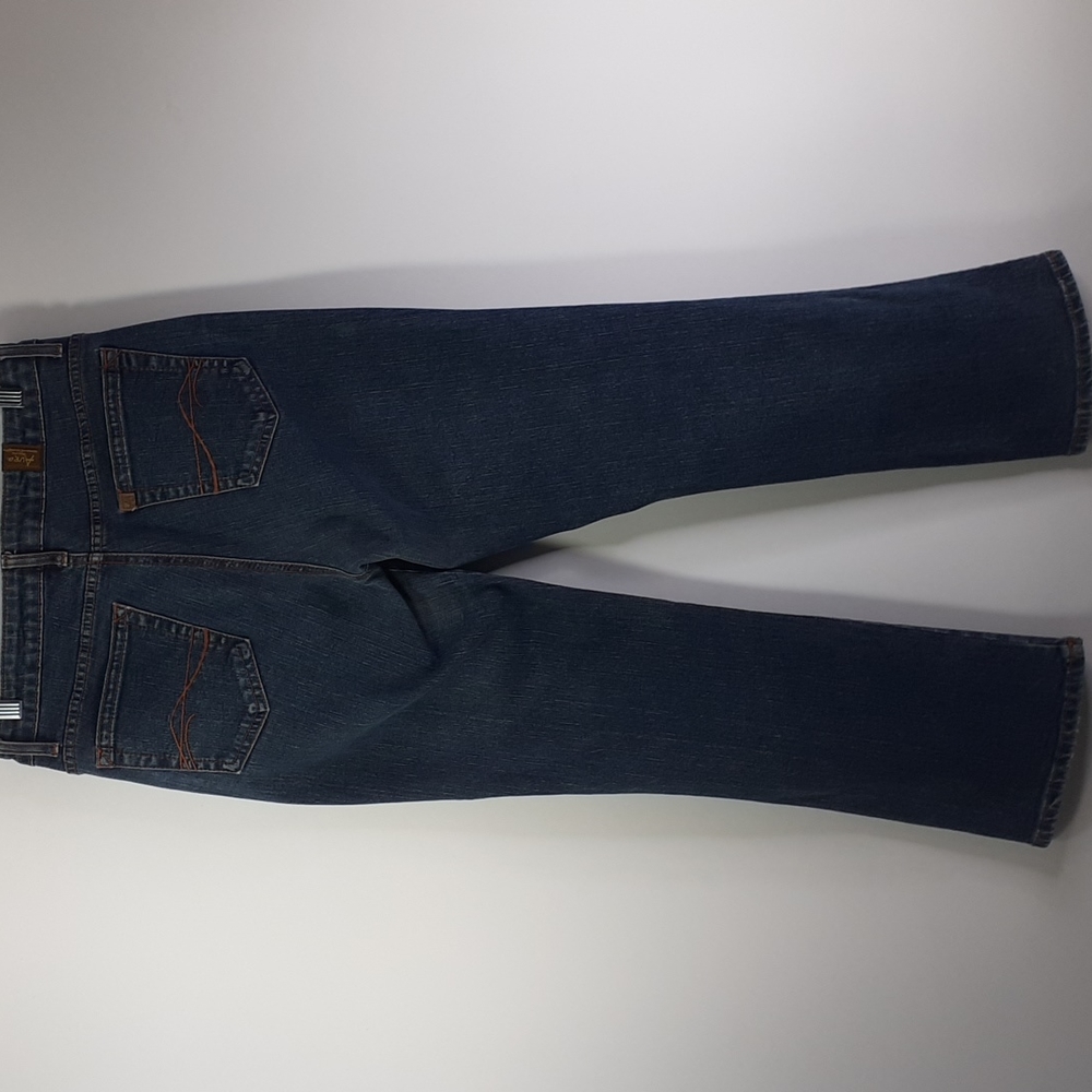 Aura Women's Western Bootcut Blue Jeans Size 8 Short WUT74TD - Picture 6 of 16